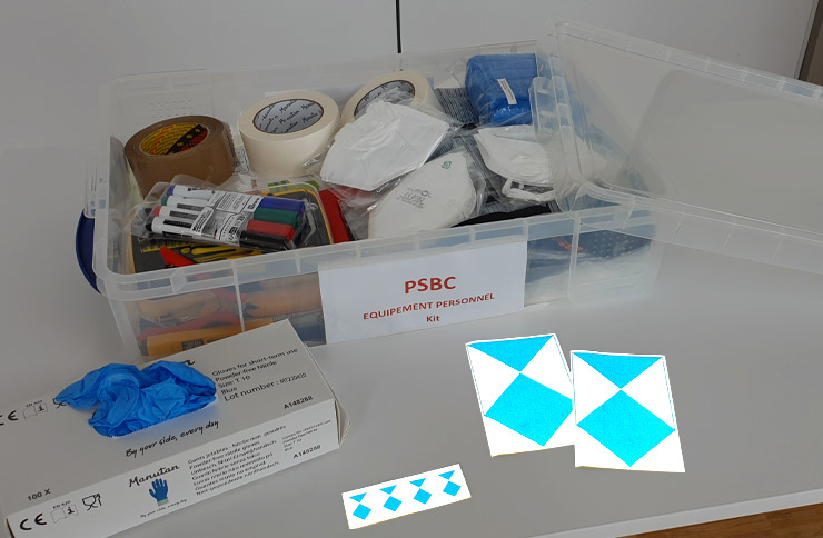 Kit de marquage des biens culturels (nuit)