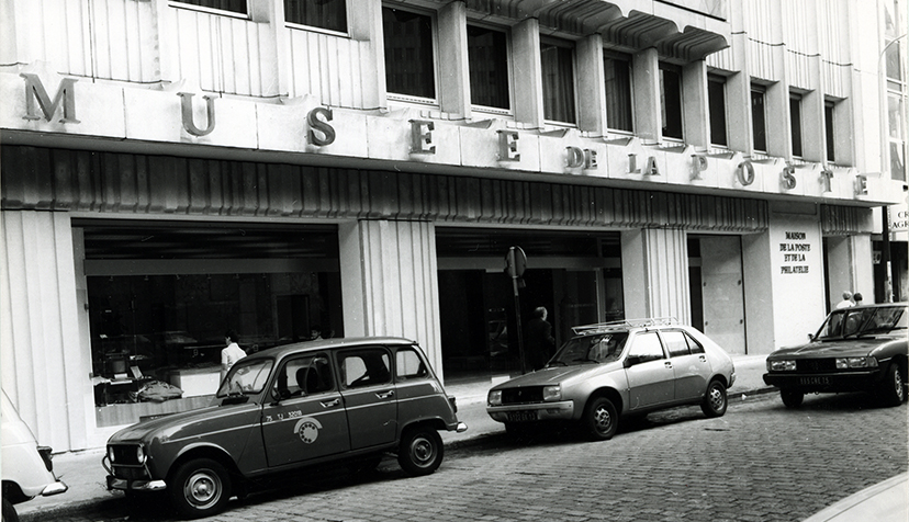 Photo de la façade du musée en 1979