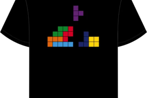 T-shirt La Poste Tetris 