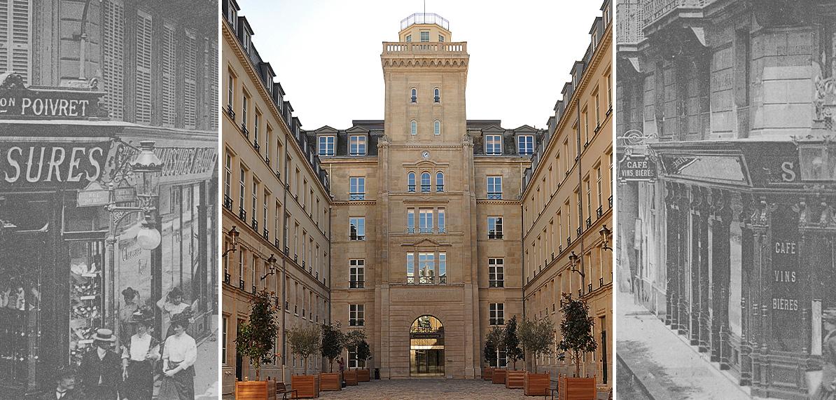 La tour du télégraphe de Chappe, 103 rue de Grenelle, abrita le ministère des Postes et Télégraphes jusqu'en 1960.