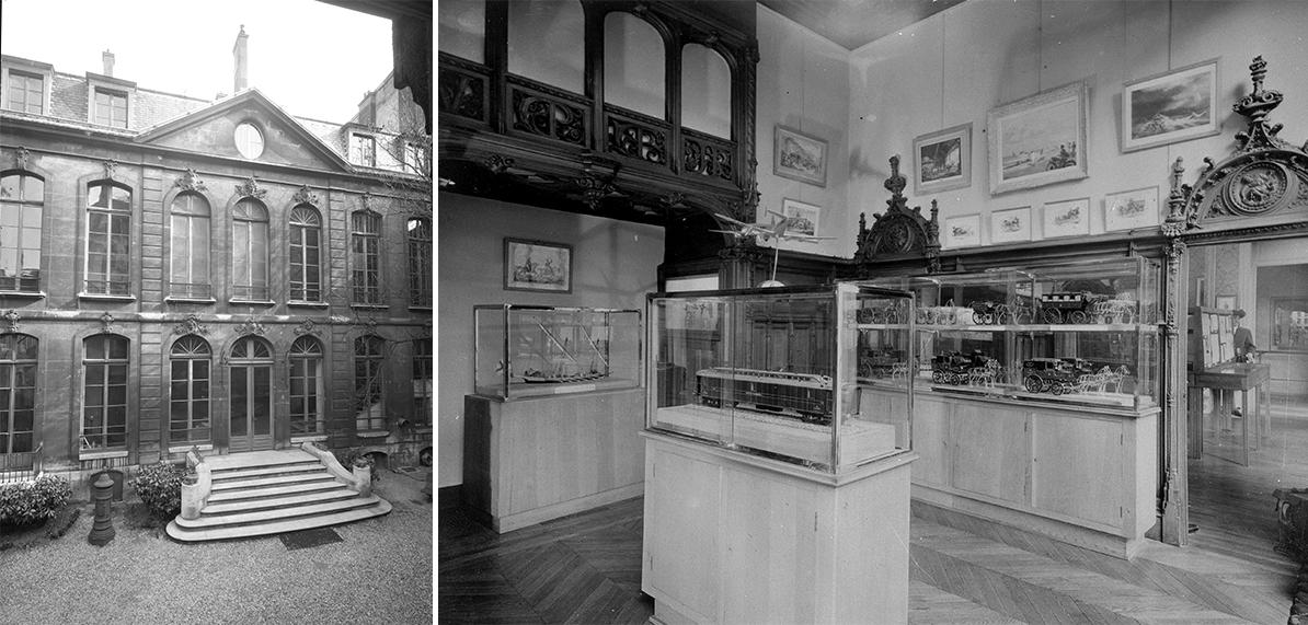 Hôtel de Choiseul-Praslin, vues de l'extérieur et des salles du musée.