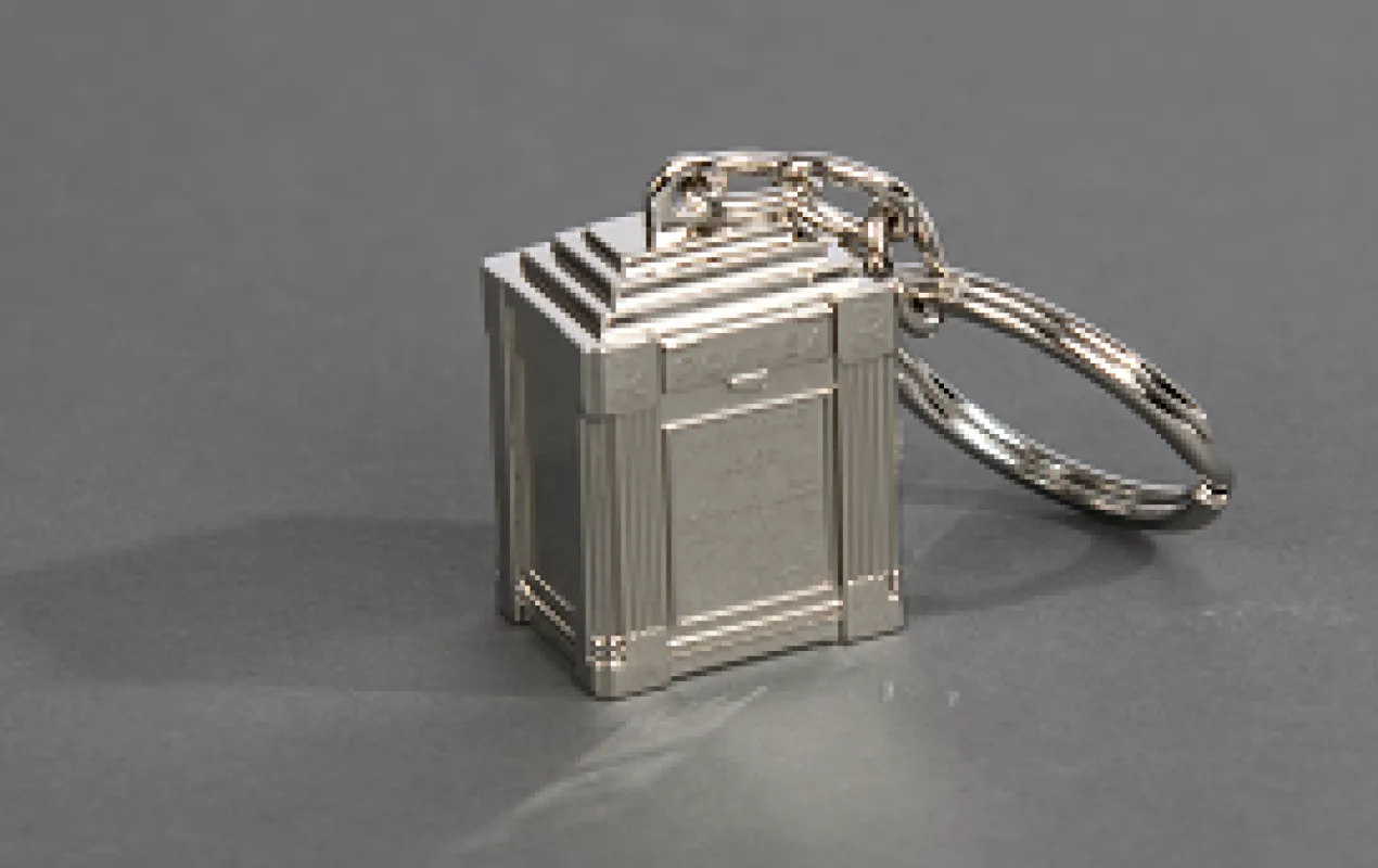 Vue 2 – Porte clefs boîte aux lettres 1930