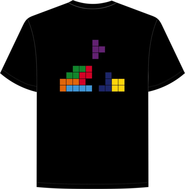 Vue 1 – Photo T-shirt La Poste Tetris 