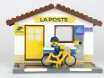 Vue 3 – Boite bureau de poste LEGO 